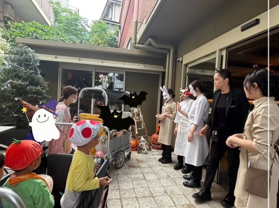 ハロウィンパレードでした!